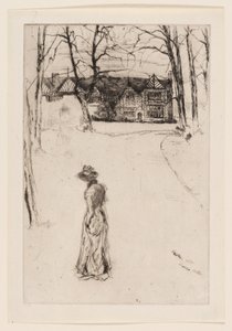 Speke Salonu: Cadde by James Abbott McNeill Whistler