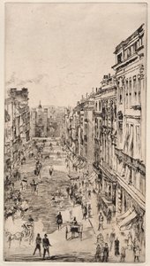 St. James Caddesi by James McNeill Whistler