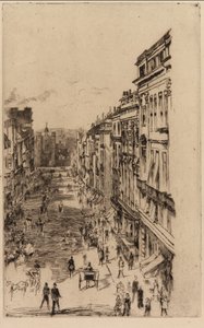 Aziz James Caddesi by James Abbott McNeill Whistler