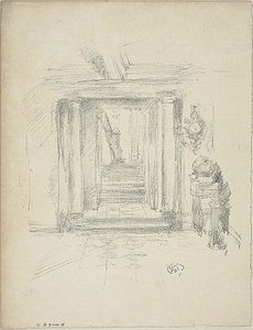 Merdiven by James Abbott McNeill Whistler