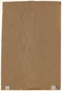 Ayakta Şekil [verso] by James Abbott McNeill Whistler