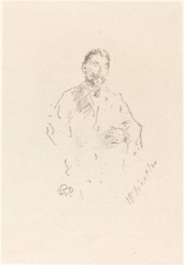 Stephane Mallarme, No. 2 by James Abbott McNeill Whistler