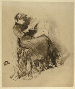 Ders çalışma by James Abbott McNeill Whistler