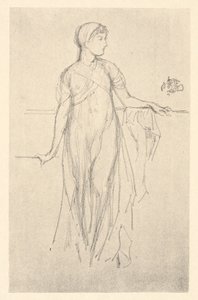 Çalışma, Klasik Figür by James Abbott McNeill Whistler