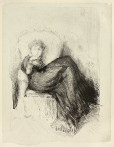 Çalışma: Maud Oturan by James Abbott McNeill Whistler