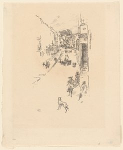Pazar, Lyme Regis by James Abbott McNeill Whistler