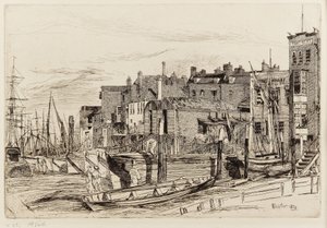 Thames Polisi by James Abbott McNeill Whistler