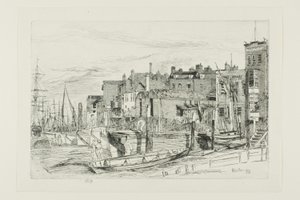 Thames Polisi by James Abbott McNeill Whistler