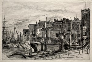 Thames Polisi by James McNeill Whistler