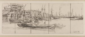 Thames Depoları by James Abbott McNeill Whistler