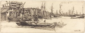 Thames Depoları by James Abbott McNeill Whistler