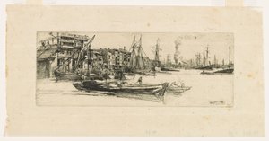 Thames Depoları by James Abbott McNeill Whistler