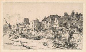'Adem ve Havva', Eski Chelsea by James Abbott McNeill Whistler