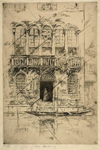 Balkon by James Abbott McNeill Whistler