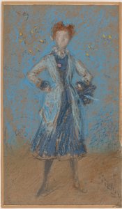 mavi kız by James Abbott McNeill Whistler