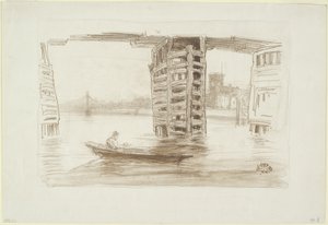 Geniş Köprü by James Abbott McNeill Whistler