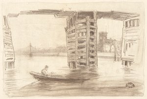 Geniş Köprü by James Abbott McNeill Whistler