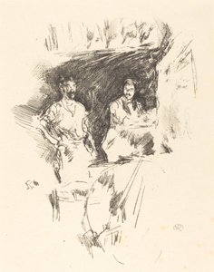 Erkek kardeşler by James Abbott McNeill Whistler