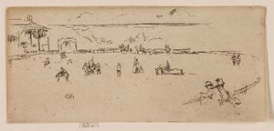 Bucking Horse, Vahşi Batı by James Abbott McNeill Whistler