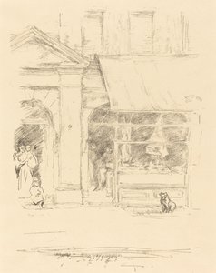 kasap köpeği by James Abbott McNeill Whistler