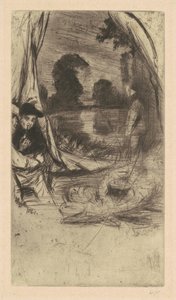 Kamp by James Abbott McNeill Whistler