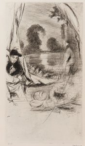 Kamp by James Abbott McNeill Whistler