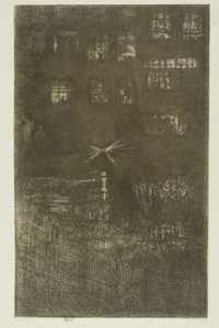 Dans Evi: Gece by James Abbott McNeill Whistler