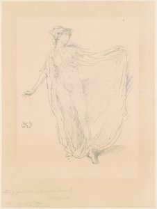 dans eden kız by James Abbott McNeill Whistler