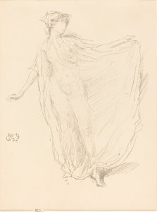 dans eden kız by James Abbott McNeill Whistler