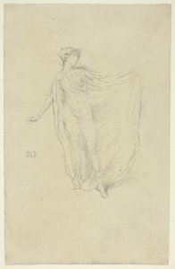 dans eden kız by James Abbott McNeill Whistler