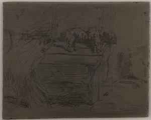 Kulübedeki Köpek by James Abbott McNeill Whistler