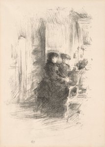 düet by James Abbott McNeill Whistler