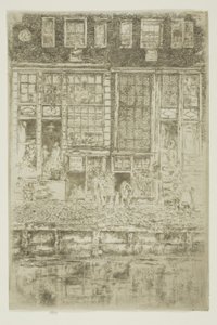 İşlemeli Perde by James Abbott McNeill Whistler
