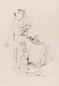 Fan by James Abbott McNeill Whistler