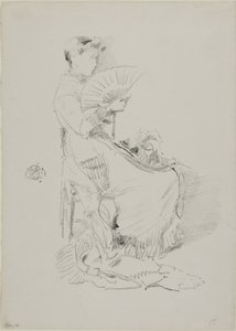 Fan by James Abbott McNeill Whistler
