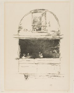 Forge, Passage du Dragon by James Abbott McNeill Whistler