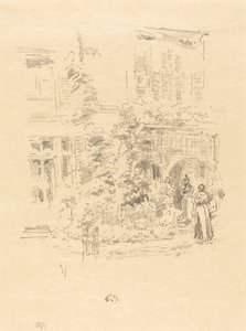 Bahçe Sundurması by James Abbott McNeill Whistler