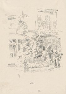 Bahçe Sundurması by James Abbott McNeill Whistler