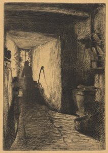 Fransız Setinden Mutfak (Douze Eaux-Fortes d by James Abbott McNeill Whistler