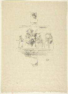 Küçük Balkon by James Abbott McNeill Whistler