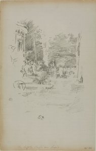 Küçük Kafe au Bois by James Abbott McNeill Whistler