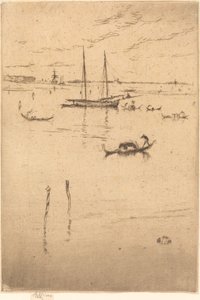 Küçük Lagün by James Abbott McNeill Whistler