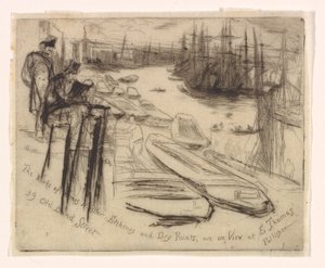 Küçük Havuz by James Abbott McNeill Whistler