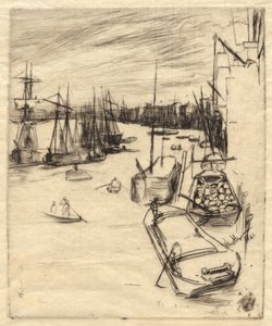 Küçük Rotherhithe by James Abbott McNeill Whistler