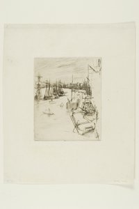 Küçük Rotherhithe by James Abbott McNeill Whistler
