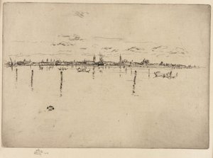 Küçük Venedik by James Abbott McNeill Whistler