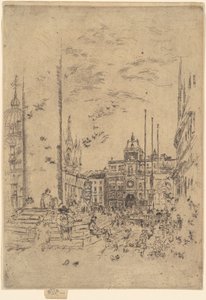Piazzetta by James Abbott McNeill Whistler