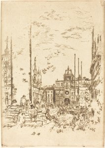 Piazzetta by James Abbott McNeill Whistler