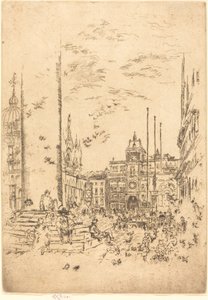Piazzetta by James Abbott McNeill Whistler