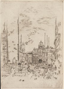Piazzetta by James Abbott McNeill Whistler